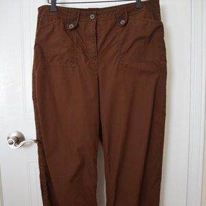 Jones New York Sport Cotton Capris - Size 16